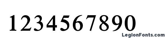 FrankRuehl Font, Number Fonts