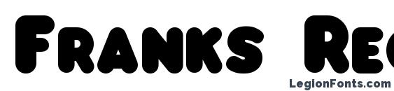 Franks Regular font, free Franks Regular font, preview Franks Regular font
