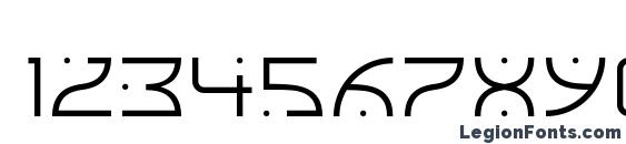 Franosch LT Light Font, Number Fonts