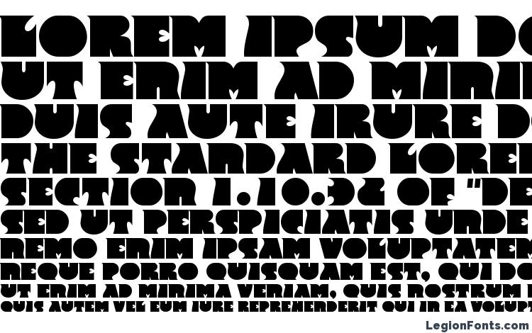 specimens Frantic Regular font, sample Frantic Regular font, an example of writing Frantic Regular font, review Frantic Regular font, preview Frantic Regular font, Frantic Regular font