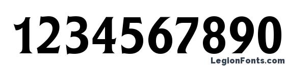 Frascati Regular Font, Number Fonts