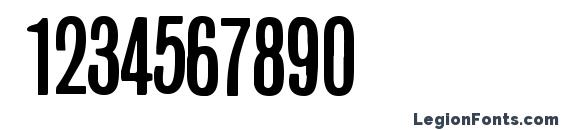 Freake Font, Number Fonts