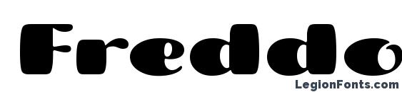 FreddoITC TT Font, TTF Fonts