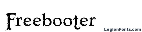 шрифт Freebooter, бесплатный шрифт Freebooter, предварительный просмотр шрифта Freebooter