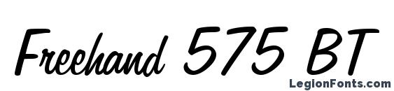 Freehand 575 BT Font