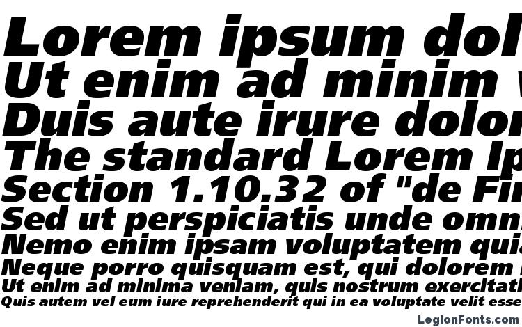 specimens FreeSetBlackC Italic font, sample FreeSetBlackC Italic font, an example of writing FreeSetBlackC Italic font, review FreeSetBlackC Italic font, preview FreeSetBlackC Italic font, FreeSetBlackC Italic font
