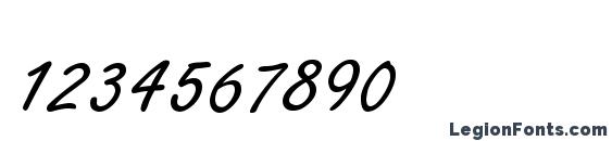 Freestyle Script Normal Font, Number Fonts