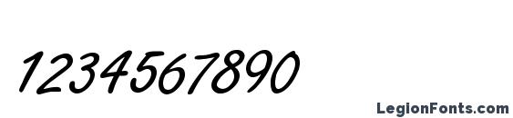Freestyle Font, Number Fonts