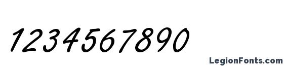 Шрифт FreestyleC, Шрифты для цифр и чисел