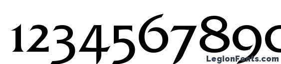 Fremont Osf Regular Font, Number Fonts