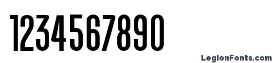 Freytag LT Regular Font, Number Fonts