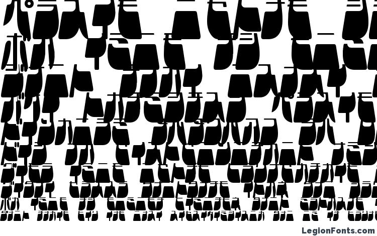 specimens Frigate katakana light font, sample Frigate katakana light font, an example of writing Frigate katakana light font, review Frigate katakana light font, preview Frigate katakana light font, Frigate katakana light font