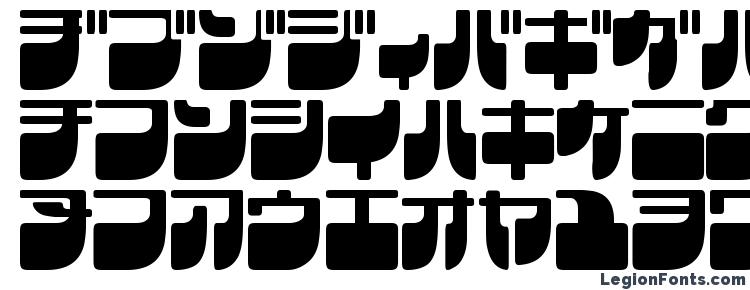 glyphs Frigate katakana font, сharacters Frigate katakana font, symbols Frigate katakana font, character map Frigate katakana font, preview Frigate katakana font, abc Frigate katakana font, Frigate katakana font