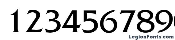 Fritz Regular Font, Number Fonts