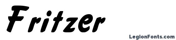 Fritzer font, free Fritzer font, preview Fritzer font