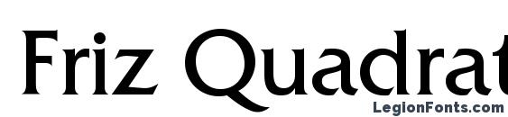 шрифт Friz Quadrata LT, бесплатный шрифт Friz Quadrata LT, предварительный просмотр шрифта Friz Quadrata LT