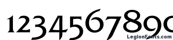 Friz Quadrata SC TT Font, Number Fonts