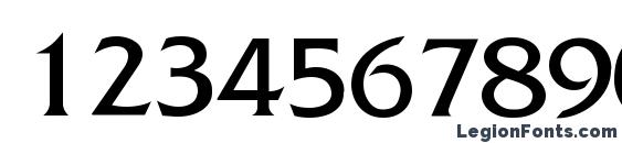 FrizQuadrata Font, Number Fonts