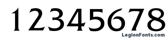 FrizQuadrataATT Font, Number Fonts