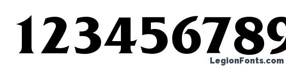 FrizQuaItcTEE Bold Font, Number Fonts