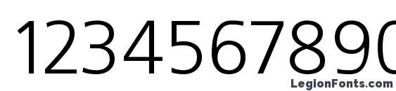 Шрифт Frs45, Шрифты для цифр и чисел