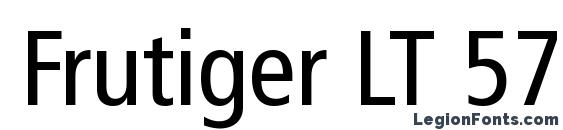 Frutiger LT 57 Condensed Font