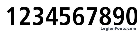 FrutigerLTStd BoldCn Font, Number Fonts