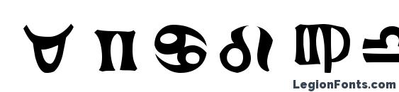 FrutigerSymbols Positiv Font, Number Fonts