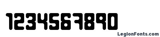 ft45 Font, Number Fonts