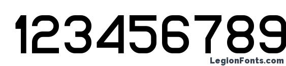 ft51 Font, Number Fonts