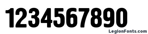 ft57 Normal Font, Number Fonts