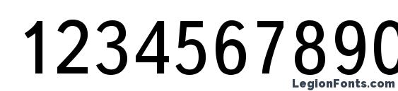 ft67 Font, Number Fonts