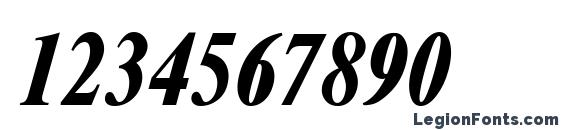 ft69 Bold Italic Font, Number Fonts