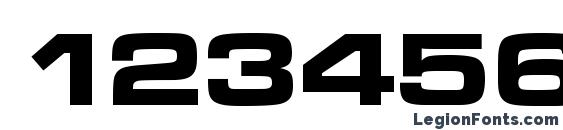 ft77 Font, Number Fonts