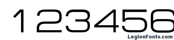 ft81 Normal Font, Number Fonts