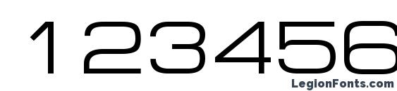 ft91 Normal Font, Number Fonts