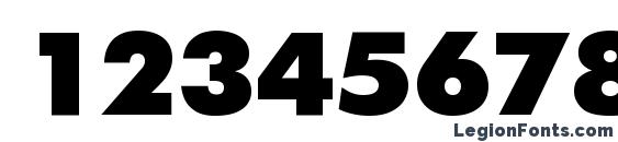 Ftxb Font, Number Fonts