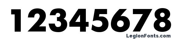 FunctionTwo Bold Font, Number Fonts