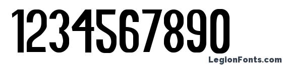 Fundamental rush Font, Number Fonts