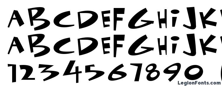 glyphs Funhouse font, сharacters Funhouse font, symbols Funhouse font, character map Funhouse font, preview Funhouse font, abc Funhouse font, Funhouse font