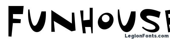 Funhouse font, free Funhouse font, preview Funhouse font