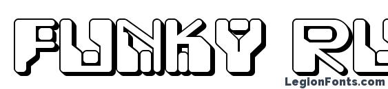 Funky Rundkopf Two NF Font
