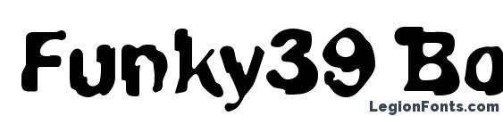 Funky39 Bold Font
