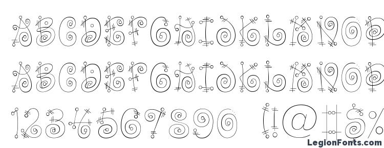 glyphs Funnylightc font, сharacters Funnylightc font, symbols Funnylightc font, character map Funnylightc font, preview Funnylightc font, abc Funnylightc font, Funnylightc font