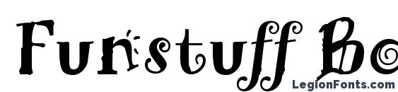 Funstuff Bold font, free Funstuff Bold font, preview Funstuff Bold font