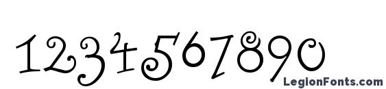 Funstuff Regular Font, Number Fonts