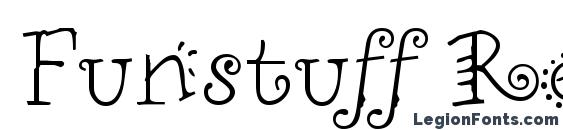 Funstuff Regular font, free Funstuff Regular font, preview Funstuff Regular font