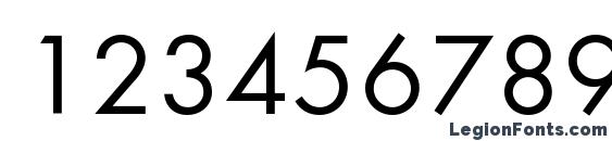 Fusion normal Font, Number Fonts