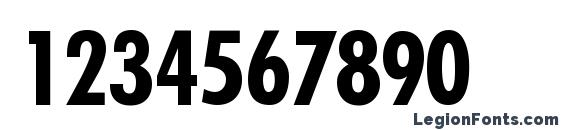 FutoralConDB Normal Font, Number Fonts