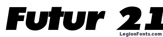 шрифт Futur 21, бесплатный шрифт Futur 21, предварительный просмотр шрифта Futur 21